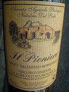 Salice salentino il Pioniere’06 Natalino del Prete
